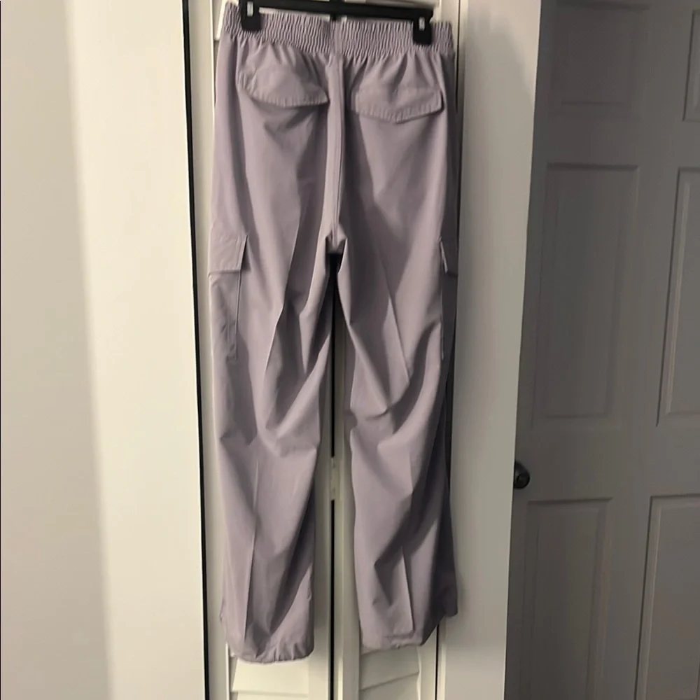 Women’s Lavender Cargo Pants - Picture 4 of 7